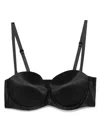 Wolford Sheer Touch Bandeau Bra In Black