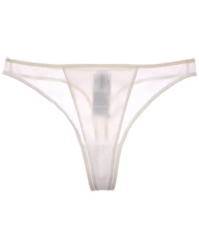 WOLFORD SHEER OPAQUE THONG