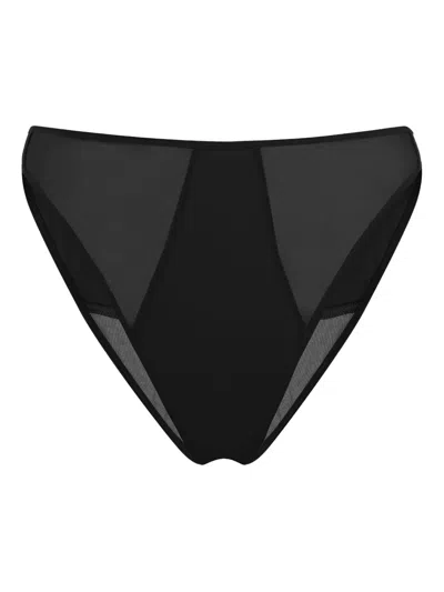Wolford Sheer-panelled Briefs