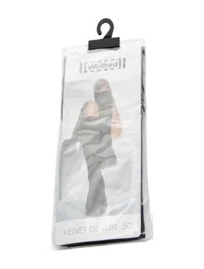 Pre-owned Wolford Sheer Tights. In Black