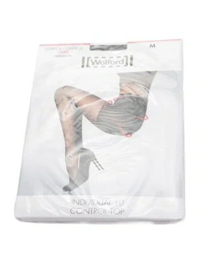 Pre-owned Wolford Sheer Tights. In Black
