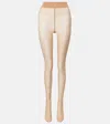 Wolford Sheer Tights In Gobi