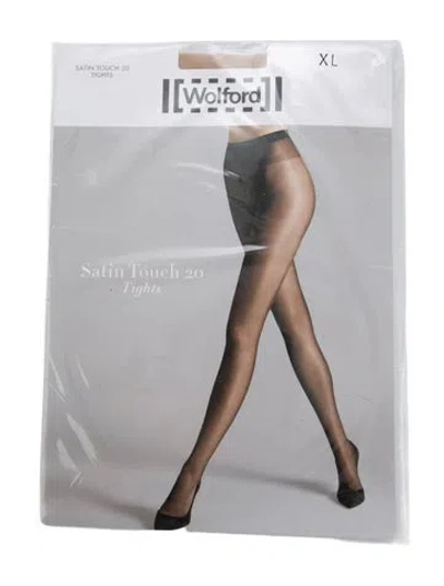 Pre-owned Wolford Sheer Tights  W/tags In Black