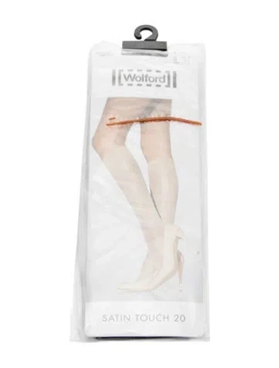Pre-owned Wolford Sheer Tights. W/tags In Black