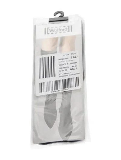Pre-owned Wolford Sheer Tights. W/tags In Black
