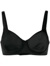 Wolford Sheer Touch Bra With Underwire In Black