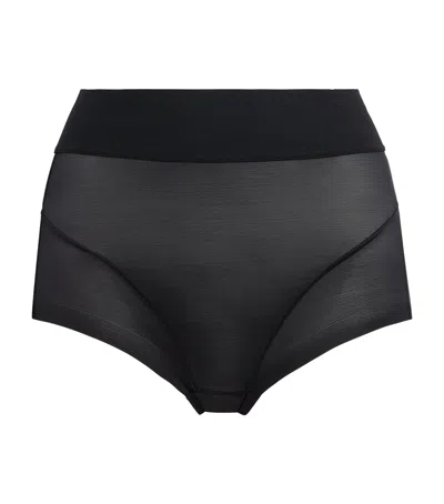 Wolford Sheer Touch Briefs In Black