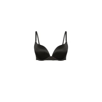 Wolford Sheer Touch Push-up Bra In Black
