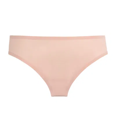 Wolford Sheer Touch Tanga Briefs In Black