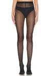 Wolford Shimmer Effect Tights In Black
