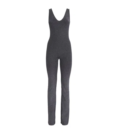 Wolford Shimmer Jumpsuit In Blue