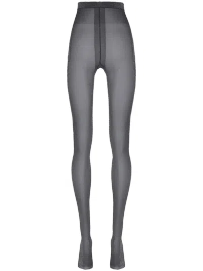 Wolford Shimmer Thights In Grey