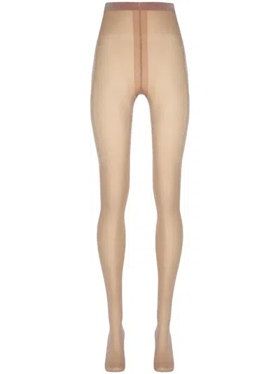 Wolford Shimmer Tights In Neutrals