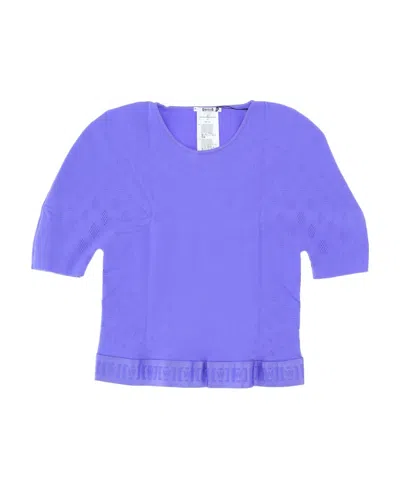 Wolford Short-sleeved T-shirt In Blue
