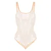 Wolford Semi-sheer Tulle Bodysuit