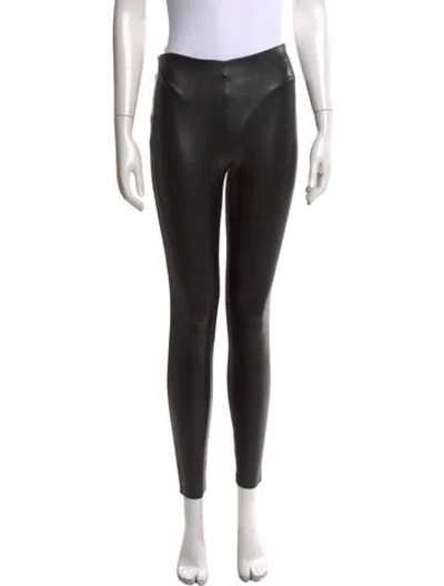 Pre-owned Wolford Skinny Leg Pants W/ Tags In Black