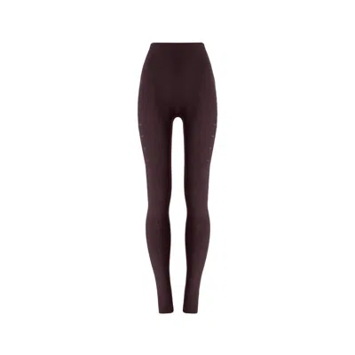 Wolford Slash Leggings In Brown