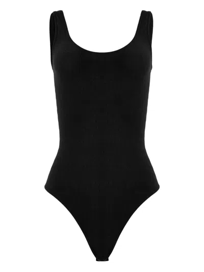Wolford Jamaika Sleeveless Bodysuit In Black