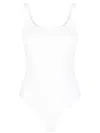 Wolford Sleeveless Bodysuit In White
