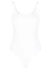 Wolford Sleeveless Bodysuit In White