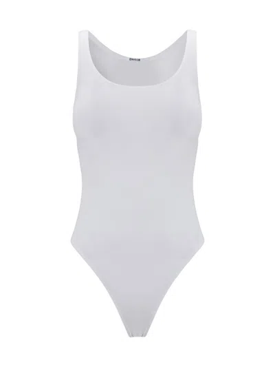 Wolford Sleeveless Bodysuit In White