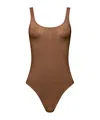 Wolford Sleeveless Jumpsuit In Brown