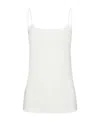 Wolford Aurora Hawaii White Jersey Camisole Top In White