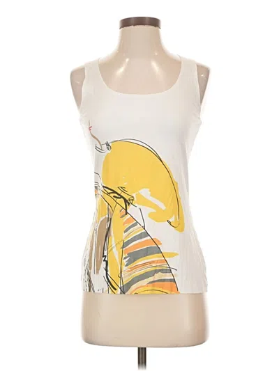 Pre-owned Wolford Sleeveless T-shirt In Yellow