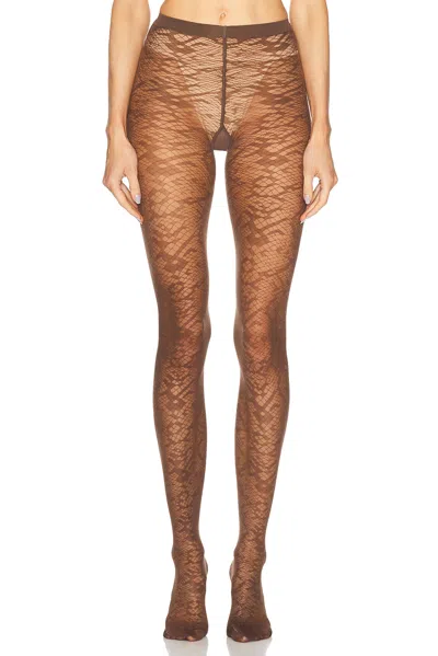 Wolford Snake Jacquard Tights