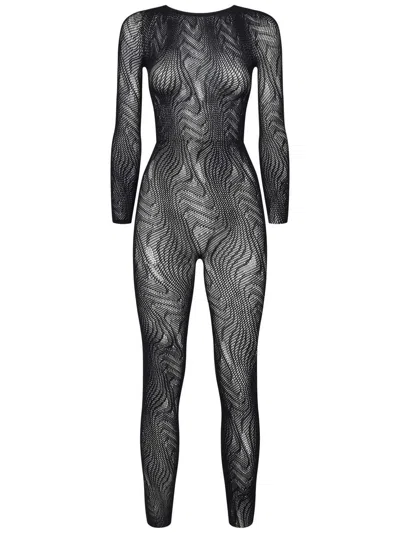 WOLFORD WOLFORD SNAKE NET JUMPSUIT