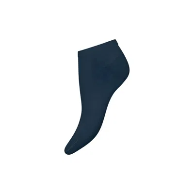 Wolford Sneaker Cotton Socks In Blue