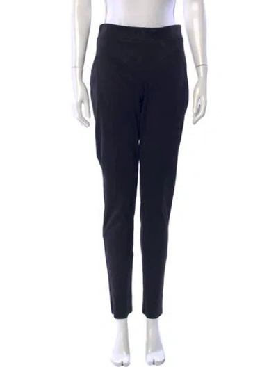 Pre-owned Wolford Straight Leg Pants In Blue