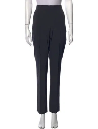 Pre-owned Wolford Straight Leg Pants In Blue