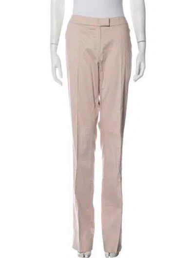 Pre-owned Wolford Straight Leg Pants In Purple