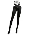 Wolford Stretch Tights In Black