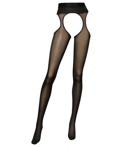 Wolford Stretch Tights In Black