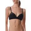Wolford Stretchy Nylon Bralette In Black