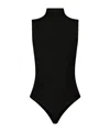 Wolford High Neck Bodysuit In Black