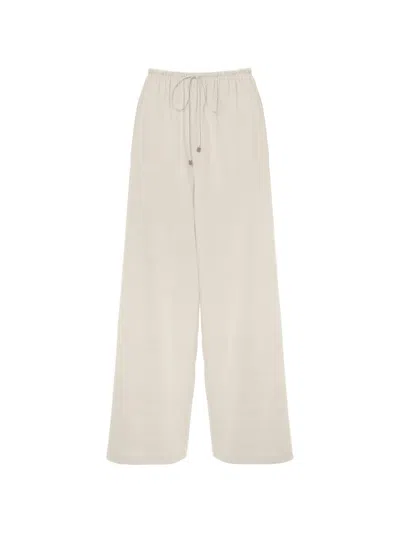 Wolford Summer Flow Palazzo Pants In White