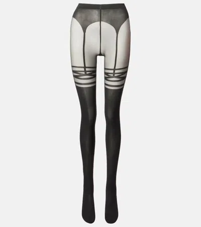 WOLFORD SUSPENDER TIGHTS