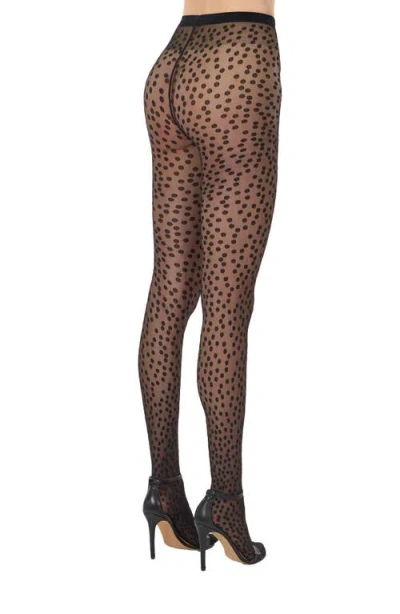 Wolford Sweet Dots Tights In Black