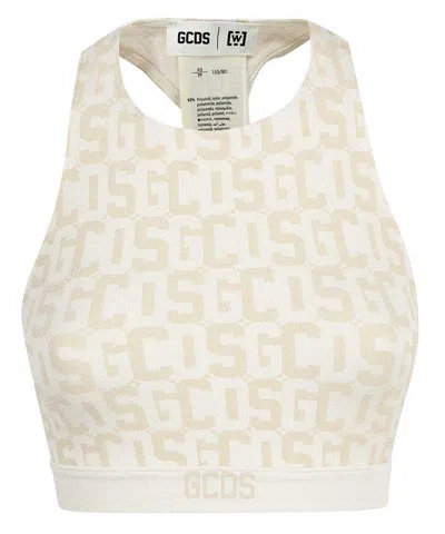Wolford Tank Top With Logo In Gold