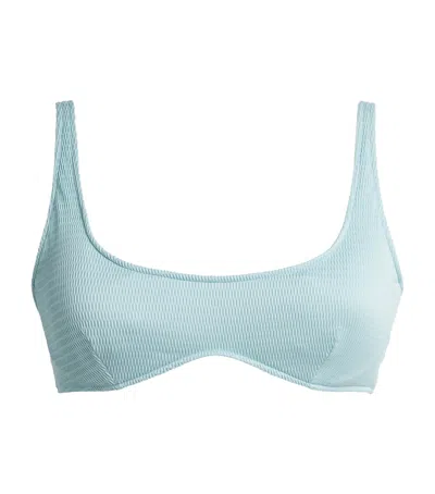 Wolford Textured Underwired Bikini Top In Multi