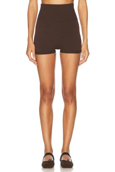 Wolford The Merino Short In Umber