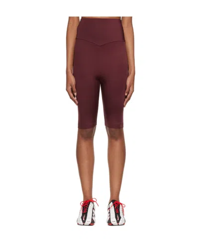 Wolford The Workout Biker Shorts In Red
