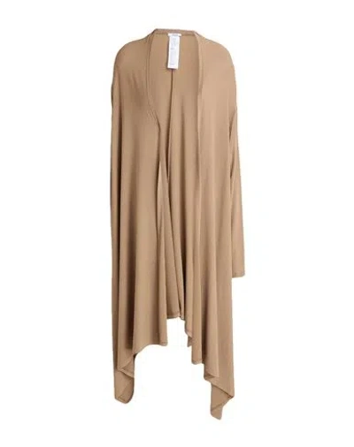 Wolford The Wrap Cardigan Woman Cardigan Taupe Size M/l Viscose, Polyamide, Elastane In Brown