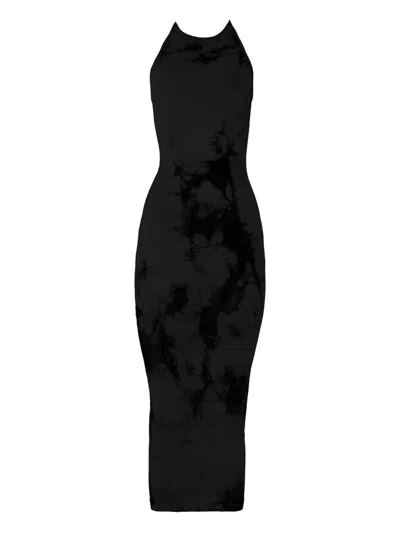 Wolford Fatal Kleid Mit Batikmuster In Black