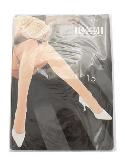 Pre-owned Wolford Tights In Neutral
