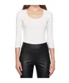 Wolford Tokio Round-neck Jumpsuit In White