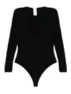 Wolford Body Collo A V In Black
